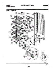 07 - System parts for Frigidaire Freezer UL2193ECW4 from AppliancePartsPros.com