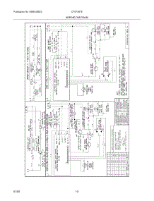 10 - Wiring Diagram parts for Frigidaire Range CFEF357EB1 from AppliancePartsPros.com