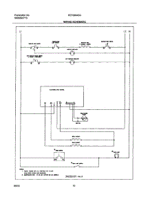 10 - Wiring Schematic parts for Frigidaire Range FEF336ASG from AppliancePartsPros.com