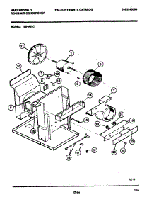 05 - Functional Parts parts for Frigidaire Air Conditioner 52HA52C from AppliancePartsPros.com