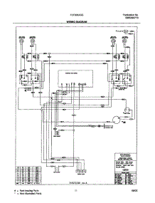 11 - Wiring Diagram parts for Frigidaire Range FEF336ASG from AppliancePartsPros.com