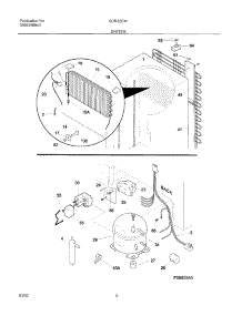 07 - System parts for Frigidaire Freezer GDR22CWR3 from AppliancePartsPros.com