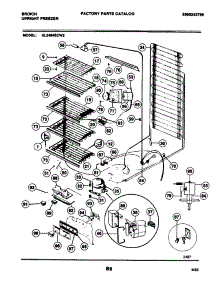 07 - System parts for Frigidaire Freezer UL2494ECW2 from AppliancePartsPros.com