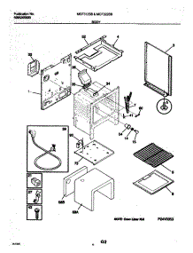 09 - Body parts for Frigidaire Range MGF322BBDB from AppliancePartsPros.com