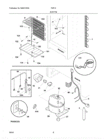 07 - System parts for Crosley Freezer FMR12 from AppliancePartsPros.com