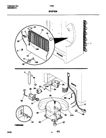 05 - System parts for Frigidaire Freezer VV204 from AppliancePartsPros.com