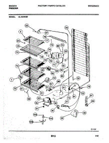 07 - System parts for Frigidaire Freezer UL19AHGD from AppliancePartsPros.com