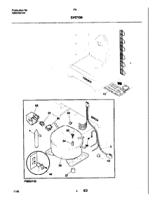 05 - System parts for Frigidaire Refrigerator FMW1 from AppliancePartsPros.com