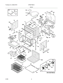 05 - Body parts for Frigidaire Oven CPEB27S9DC1 from AppliancePartsPros.com