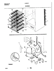 07 - System parts for Frigidaire Freezer UL5000ECW2 from AppliancePartsPros.com