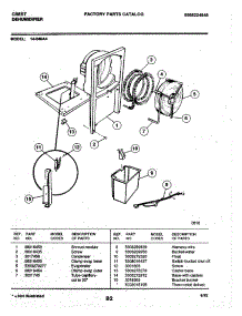 04 - Condenser parts for Frigidaire 14-040A4 from AppliancePartsPros.com