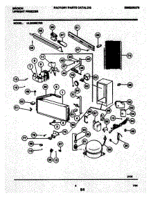 07 - System parts for Frigidaire Freezer UL2030ECW5 from AppliancePartsPros.com