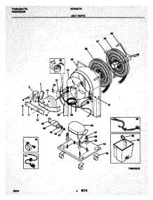 05 - Unit Parts parts for Frigidaire Dehumidifier MDH50TN1 from AppliancePartsPros.com
