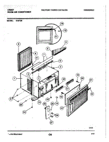 03 - Wrapper parts for Frigidaire 15-072B from AppliancePartsPros.com