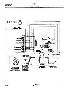12 - Wiring Diagram parts for Frigidaire Air Conditioner HA70B from AppliancePartsPros.com