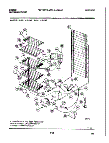 07 - System parts for Frigidaire Freezer UL1141ECA2 from AppliancePartsPros.com