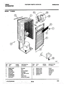 02 - Wrapper parts for Frigidaire 14-040A4 from AppliancePartsPros.com