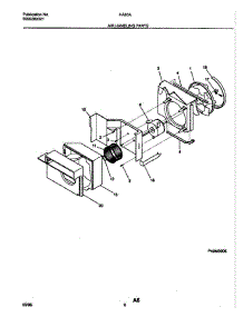 07 - Air Handling Parts parts for Frigidaire Air Conditioner HA80A from AppliancePartsPros.com