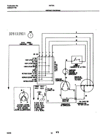 12 - Wiring Diagram parts for Frigidaire Air Conditioner HA70A from AppliancePartsPros.com