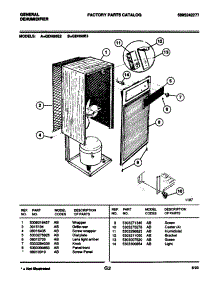 02 - Wrapper parts for Frigidaire Freezer GDH50E3 from AppliancePartsPros.com