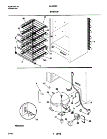 07 - System parts for Frigidaire Freezer UL4000ECW2 from AppliancePartsPros.com