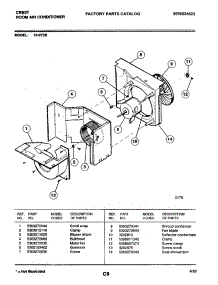 05 - Motor / Fan parts for Frigidaire 15-072B from AppliancePartsPros.com