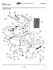 07 - System parts for Frigidaire Freezer UL1950ECW1 from AppliancePartsPros.com