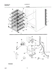 07 - System parts for Frigidaire Freezer UL2494ECW11 from AppliancePartsPros.com