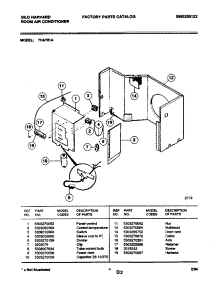 05 - Control Parts parts for Frigidaire 7HA701A from AppliancePartsPros.com