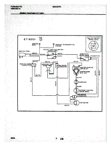 06 - Wiring Diagram parts for Frigidaire Dehumidifier MDH40TN1 from AppliancePartsPros.com