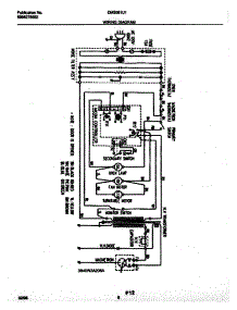 08 - Wiring Diagram parts for Frigidaire Microwave DMS081U1S0 from AppliancePartsPros.com