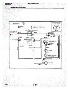 06 - Wiring Diagram parts for Frigidaire Dehumidifier MDH30TN1 from AppliancePartsPros.com
