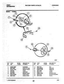 03 - Fan parts for Frigidaire 14-040A4 from AppliancePartsPros.com