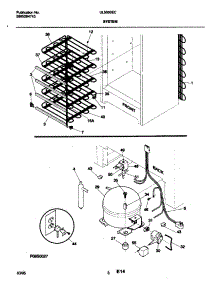 07 - System parts for Frigidaire Freezer UL5000ECW0 from AppliancePartsPros.com