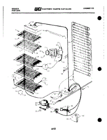 07 - System parts for Frigidaire Freezer UF2099DW2 from AppliancePartsPros.com