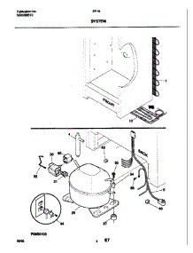 05 - System parts for Frigidaire Freezer ER163 from AppliancePartsPros.com