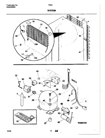07 - System parts for Frigidaire Freezer F22CW4 from AppliancePartsPros.com