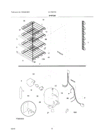 07 - System parts for Frigidaire Freezer UL1293CA2 from AppliancePartsPros.com