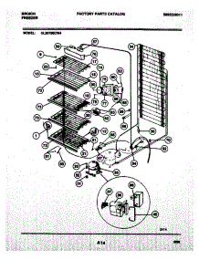 07 - System parts for Frigidaire Freezer UL2075ECW4 from AppliancePartsPros.com