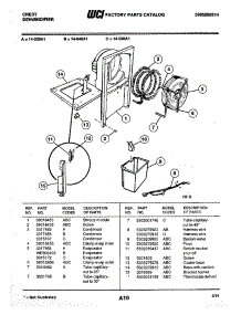 04 - Condenser parts for Frigidaire 14-040A1 from AppliancePartsPros.com