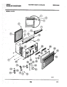 03 - Wrapper parts for Frigidaire Sewing Machine 15-127A from AppliancePartsPros.com