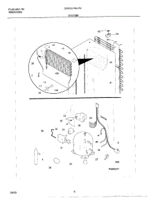 07 - System parts for Frigidaire Freezer GDR22CWL2 from AppliancePartsPros.com