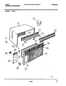 03 - Wrapper parts for Frigidaire Vacuum 15-187A from AppliancePartsPros.com