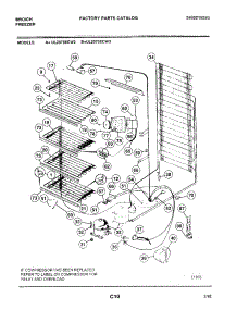 07 - System parts for Frigidaire Freezer UL2075ECW2 from AppliancePartsPros.com