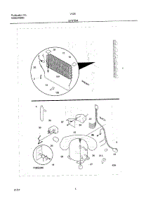 05 - System parts for Frigidaire Freezer VV2010 from AppliancePartsPros.com