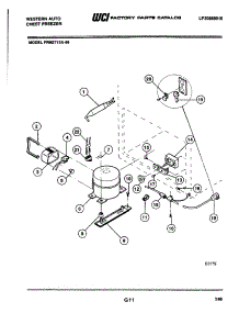 07 - System parts for Frigidaire Freezer FRM2715A-88 from AppliancePartsPros.com