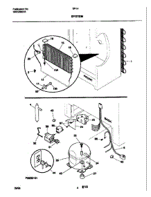 05 - System parts for Frigidaire Freezer ER142 from AppliancePartsPros.com