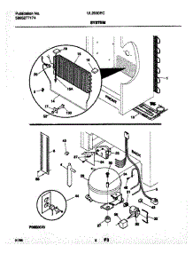 07 - System parts for Frigidaire Freezer UL2030ECW7 from AppliancePartsPros.com