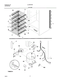 07 - System parts for Frigidaire Freezer UL5000CA6 from AppliancePartsPros.com