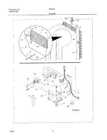 07 - System parts for Frigidaire Refrigerator R22CW10 from AppliancePartsPros.com